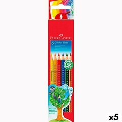 Акварельные цветные карандаши Faber-Castell, разноцветные (5 шт.) цена и информация | Принадлежности для рисования, лепки | 220.lv