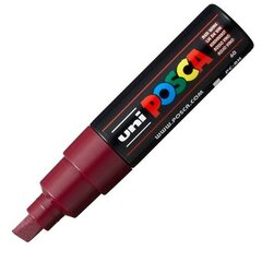 Фетр POSCA PC-8K Тёмно Бордовый 6 штук цена и информация | Принадлежности для рисования, лепки | 220.lv
