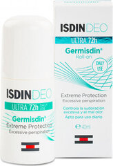 Isdin Deo Germisdin Ultra 72h Deodorant 40ml cena un informācija | Dezodoranti | 220.lv