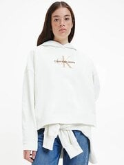 Hūdijs sievietēm CALVIN KLEIN JEANS Archival Monologo Ivory 560075321 cena un informācija | Sieviešu džemperi | 220.lv