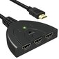 HDMI Sakotuvas 3in 1 izeja цена и информация | Adapteri un USB centrmezgli | 220.lv