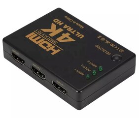 HDMI 4K slēdzis ar tālvadības pulti цена и информация | Адаптеры и USB разветвители | 220.lv