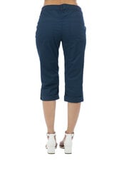 Женские штаны 3/4 Tom Tailor, синие цена и информация | Брюки | 220.lv
