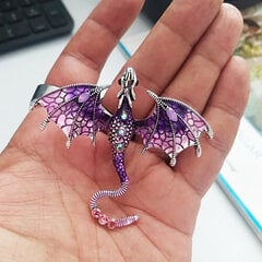 Broša Lavender dragon цена и информация | Броши | 220.lv