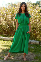 Платье женское Numinou, зелёное цена и информация | Платья | 220.lv