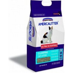 AMERICA LITTER 18L, 15KG -Kaķu smiltis ultra cementējošs цена и информация | Наполнители для туалета | 220.lv