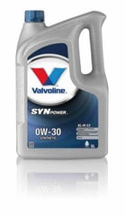 Valvoline SynPower XL-III C3 0W-30 синтетическое моторное масло, 5л цена и информация | Моторное масло | 220.lv