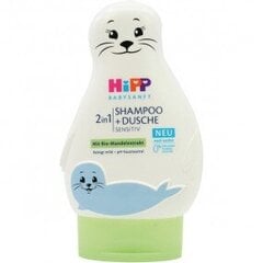 Hipp Babysanft šampūns un dušas želeja (200ml) цена и информация | Косметика для мам и детей | 220.lv