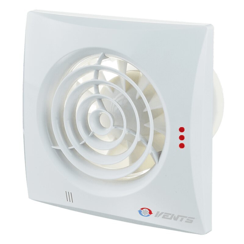 Sadzīves ventilators VENTS Quiet 100 TH cena un informācija | Ventilatori vannas istabai | 220.lv