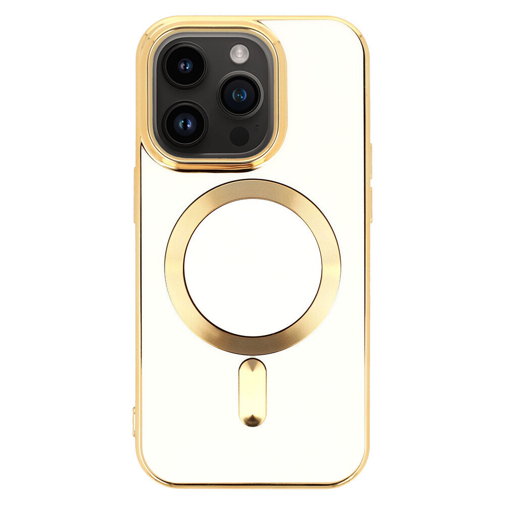 Beauty MagSafe - iPhone 12, balts cena un informācija | Telefonu vāciņi, maciņi | 220.lv