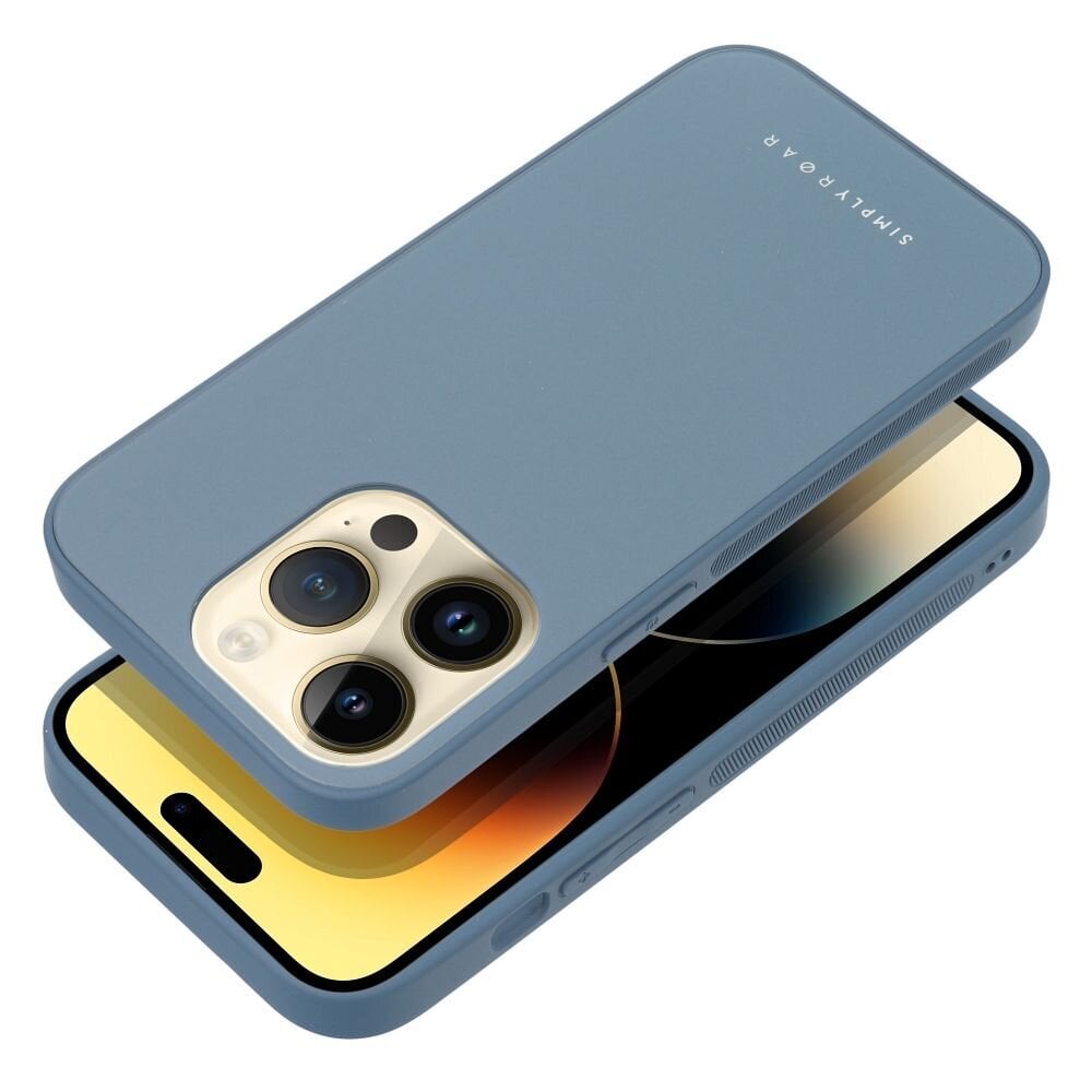 Roar Matte Glass vāciņš - iPhone 14 Pro Max, zils cena un informācija | Telefonu vāciņi, maciņi | 220.lv