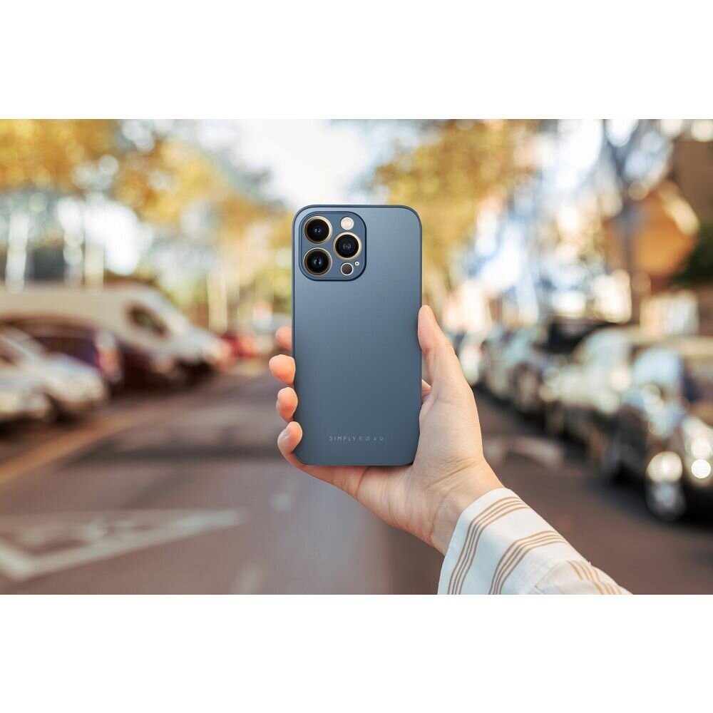Roar Matte Glass vāciņš - iPhone 14 Pro Max, zils цена и информация | Telefonu vāciņi, maciņi | 220.lv