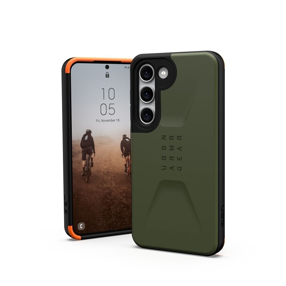 UAG - Urban Armor Gear Civilian - Samsung Galaxy S23 5G, zaļš цена и информация | Telefonu vāciņi, maciņi | 220.lv