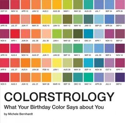 Colorstrology: What Your Birthday Color Says about You cena un informācija | Pašpalīdzības grāmatas | 220.lv