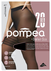 Zeķubikses sievietēm Pompea Comfort Size Nero, 20 DEN цена и информация | Колготки | 220.lv