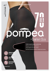 Zeķubikses sievietēm Pompea Comfort Size Nero, 70 DEN цена и информация | Колготки | 220.lv