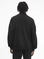 Мужская толстовка CALVIN KLEIN Quarter Zip Black 545663099 цена и информация | Мужские свитера | 220.lv