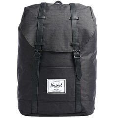 Herschel Retreat Mugursoma, Melna cena un informācija | Sporta somas un mugursomas | 220.lv