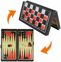Magnētiskais šahs 3in1 cena un informācija | Galda spēles | 220.lv