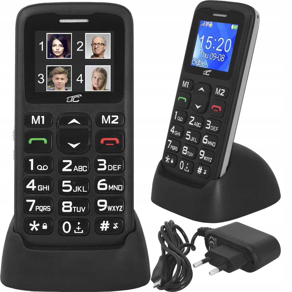 LTC BT MOB10 Black cena un informācija | Mobilie telefoni | 220.lv