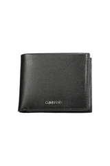 Мужской кошелек Calvin Klein, черный цена и информация | Мужские кошельки | 220.lv