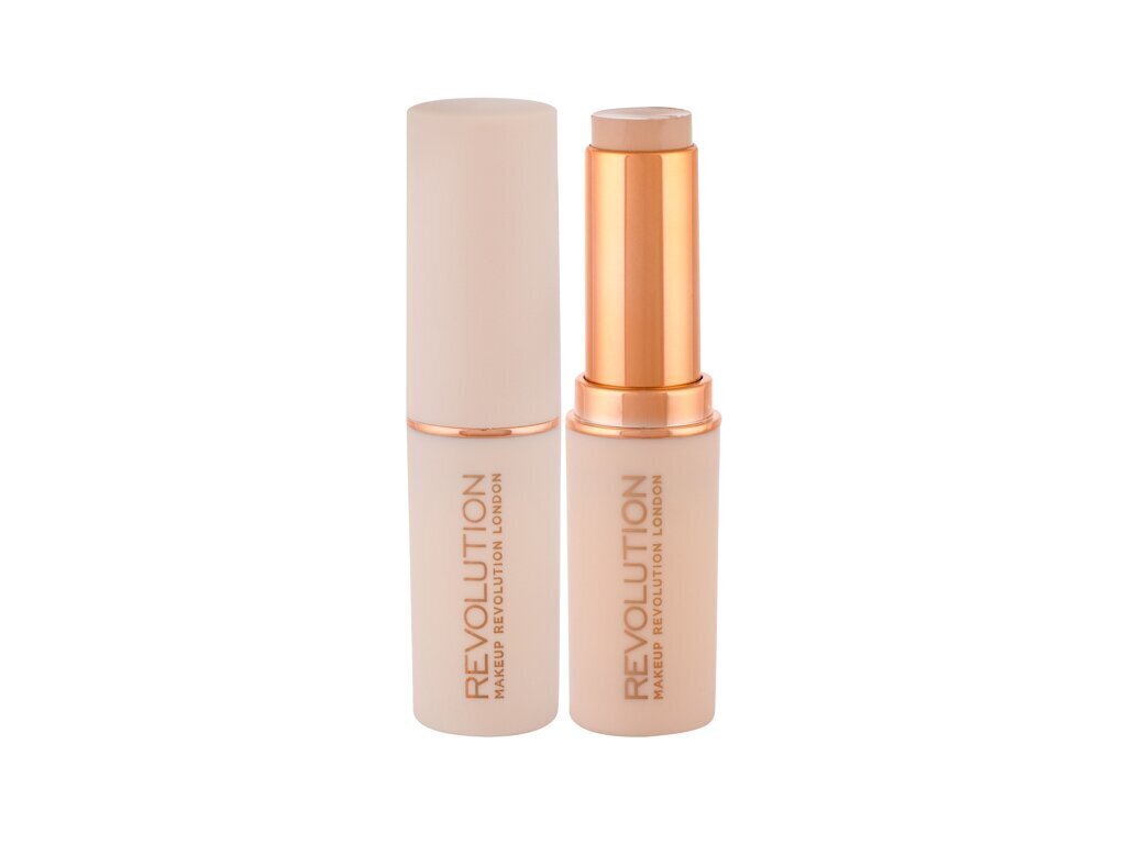 Makeup Revolution Fast Base Makeup - Makeup in a stick 6.2 g F03 #F6D7BB cena un informācija | Grima bāzes, tonālie krēmi, pūderi | 220.lv