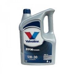 Valvoline SynPower RNO C3 5W-30 sintētiskā motoreļļa, 5L cena un informācija | Motoreļļas | 220.lv