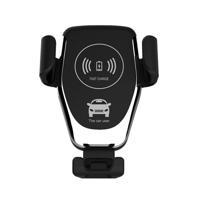 2in1 telefona turētājs un bezvadu lādētājs automašīnai; Mašīnas telefona turētājs un bezvadu lādētājs; Car phone holder and charger, LIVMAN D-01 cena un informācija | Auto turētāji | 220.lv