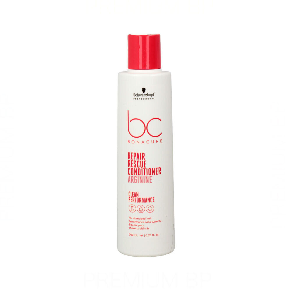 Schwarzkopf BC Repair Rescue Arginine kondicionieris 200 ml цена и информация | Matu kondicionieri, balzāmi | 220.lv