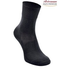 Мужские носки для пациентов с сахарным диабетом Avicenum DiaFit Classic, черные, 41-44, 44-47 цена и информация | Ортезы и бандажи | 220.lv
