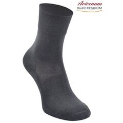 Мужские носки для пациентов с сахарным диабетом Avicenum DiaFit Classic, серые, 41-44, 44-47 цена и информация | Ортезы и бандажи | 220.lv
