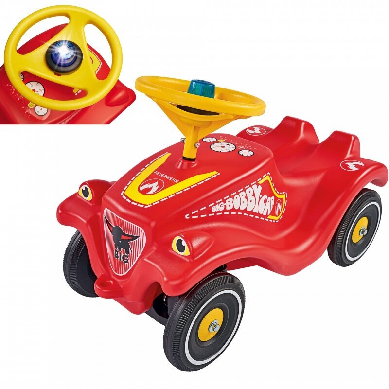 Jauna automašīna Bobby Racer ugunsdzēsēji цена и информация | Rotaļlietas zīdaiņiem | 220.lv