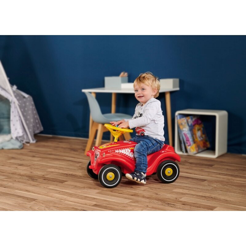Jauna automašīna Bobby Racer ugunsdzēsēji cena un informācija | Rotaļlietas zīdaiņiem | 220.lv
