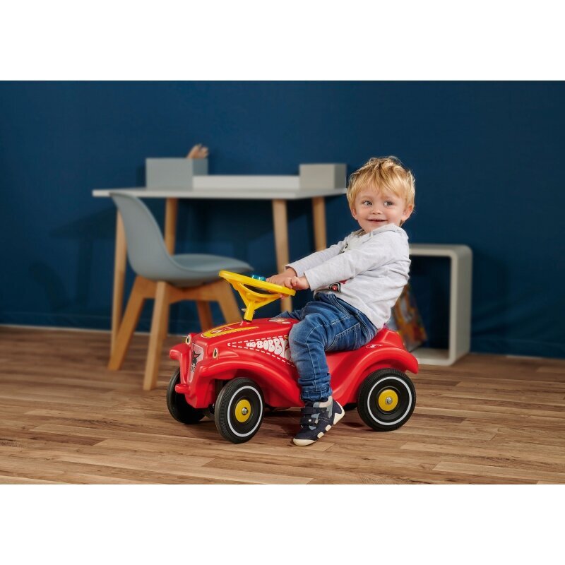 Jauna automašīna Bobby Racer ugunsdzēsēji cena un informācija | Rotaļlietas zīdaiņiem | 220.lv