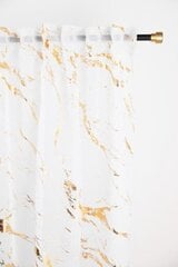 Aizkars Endless Chic Gold Light, 140x270 cm cena un informācija | Aizkari | 220.lv