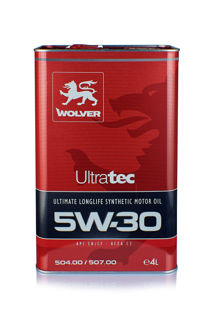 Wolver UltraTec sintētiskā motoreļļa, 5W-30, 4L cena un informācija | Motoreļļas | 220.lv