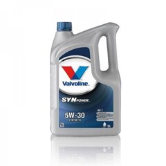 Valvoline Synpower DX1 5W-30 sintētiskā motoreļļa, 5L cena un informācija | Motoreļļas | 220.lv