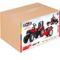 Traktors ar piekabi Falk, liels, sarkans cena un informācija | Rotaļlietas zēniem | 220.lv