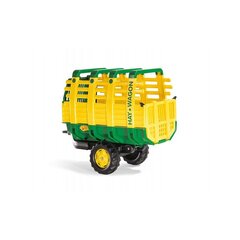 Прицеп для перевозки сена - Rolly Toys, желтый цена и информация | Конструктор автомобилей игрушки для мальчиков | 220.lv