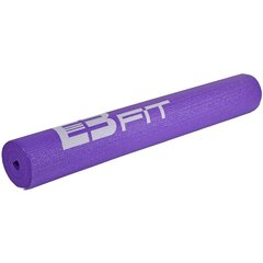 Jogas treniņu paklājiņš EB Fit, 173x61x0,3cm, violets цена и информация | Коврики для йоги, фитнеса | 220.lv