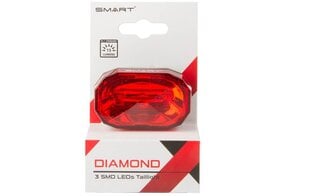 Фонарь задний СМАРТ Даймонд цена и информация | Велосипедные фонари, отражатели | 220.lv