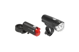 Комплект велосипедных фонарей M-WAVE Atlas K 50 цена и информация | Велосипедные фонари, отражатели | 220.lv