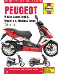 Peugeot V-Clic, Speedfight 3, Vivacity 3, Kisbee & Tweet (08 To 14) 2008-2014 cena un informācija | Ceļojumu apraksti, ceļveži | 220.lv