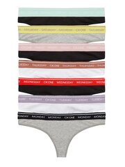 Трусики Calvin Klein, 7 штук, Thongs 545658391 цена и информация | Женские трусики | 220.lv