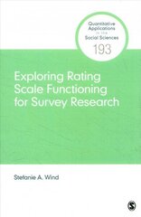 Exploring Rating Scale Functioning for Survey Research cena un informācija | Enciklopēdijas, uzziņu literatūra | 220.lv