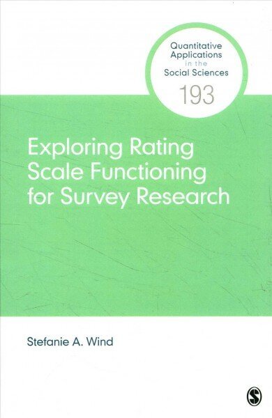 Exploring Rating Scale Functioning for Survey Research цена и информация | Enciklopēdijas, uzziņu literatūra | 220.lv