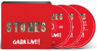 2 CD + Blu-Ray The Rolling Stones «Grrr Live!» (Live At Newark 2012) цена и информация | Виниловые пластинки, CD, DVD | 220.lv