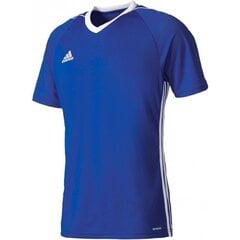 T-krekls zēniem Adidas Tiro 17, zils цена и информация | Рубашки для мальчиков | 220.lv