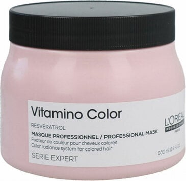 Krāsas Aizsarglīdzeklis L'Oreal Professionnel Paris Vitamino Color Matu Maska (500 ml) cena un informācija | Matu uzlabošanai | 220.lv