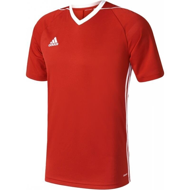 T-krekls zēniem Adidas Tiro 17, sarkans cena un informācija | Zēnu krekli | 220.lv